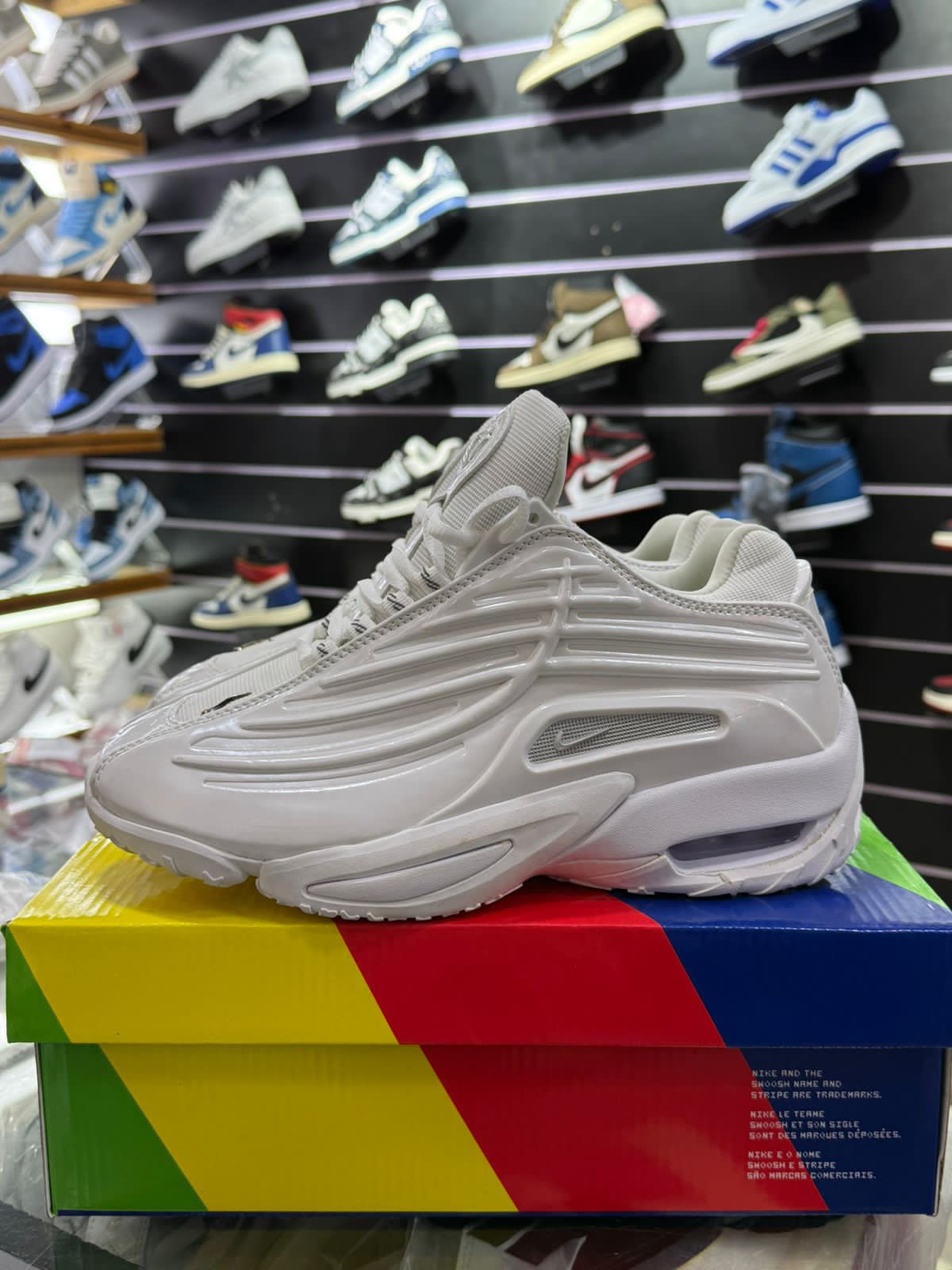 Triple White Air Max Sneakers