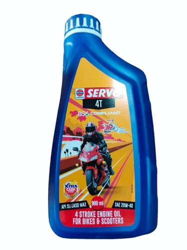 Servo 4T  Engine Oil for Motorcycles – High Performance 4-Stroke Lubricant